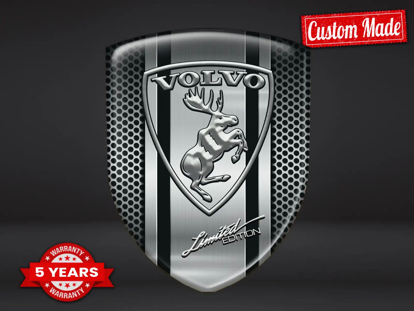 Volvo Pegatina En Relieve Alta Calidad Profesional Personalizable